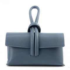 Alive With Style 'Rosita' Italian Leather Clutch/Cross Body Bag in Dark Green-Purple-Dark Taupe-Navy-Chocolate-Blue-Silver-Gold-Rose-Pink-Cobalt-Dark Red-Cream-Green-Orange-Taupe-Yellow-Teal-Fuschia-Tan-Mauve-White-Red-Black-Light Taupe