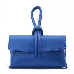 Alive With Style 'Rosita' Italian Leather Clutch/Cross Body Bag in Dark Green-Purple-Dark Taupe-Navy-Chocolate-Blue-Silver-Gold-Rose-Pink-Cobalt-Dark Red-Cream-Green-Orange-Taupe-Yellow-Teal-Fuschia-Tan-Mauve-White-Red-Black-Light Taupe