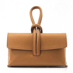 Alive With Style 'Rosita' Italian Leather Clutch/Cross Body Bag in Dark Green-Purple-Dark Taupe-Navy-Chocolate-Blue-Silver-Gold-Rose-Pink-Cobalt-Dark Red-Cream-Green-Orange-Taupe-Yellow-Teal-Fuschia-Tan-Mauve-White-Red-Black-Light Taupe