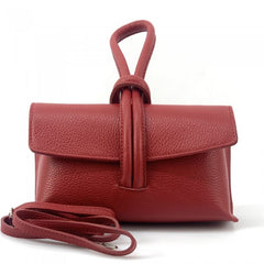 Alive With Style 'Rosita' Italian Leather Clutch/Cross Body Bag in Dark Green-Purple-Dark Taupe-Navy-Chocolate-Blue-Silver-Gold-Rose-Pink-Cobalt-Dark Red-Cream-Green-Orange-Taupe-Yellow-Teal-Fuschia-Tan-Mauve-White-Red-Black-Light Taupe