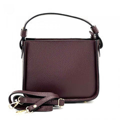 Alive With Style 'Queen' Leather Handbag/Shoulder Bag in Purple-Taupe-Yellow-Blue-Olive-Red-Tan-Wine-Ice Blue-Black-Chocolate-Light Taupe-Green-Light Blue-Navy