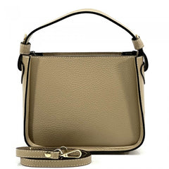 Alive With Style 'Queen' Leather Handbag/Shoulder Bag in Purple-Taupe-Yellow-Blue-Olive-Red-Tan-Wine-Ice Blue-Black-Chocolate-Light Taupe-Green-Light Blue-Navy