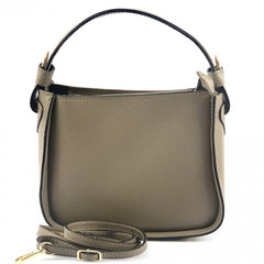 Alive With Style 'Queen' Leather Handbag/Shoulder Bag in Purple-Taupe-Yellow-Blue-Olive-Red-Tan-Wine-Ice Blue-Black-Chocolate-Light Taupe-Green-Light Blue-Navy