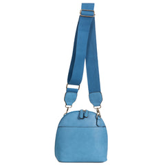 Alive With Style 'Audrey' Shoulder/Cross Body Bag by Sassy Duck in Green-Pink-Sky Blue-Lime Green-White-Jade-Gold-Blue-Saddle Tan-Smoke Grey-Black