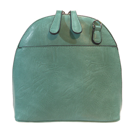 Alive With Style 'Audrey' Shoulder/Cross Body Bag by Sassy Duck in White-Jade-Gold-Blue-Saddle Tan-Smoke Grey-Black
