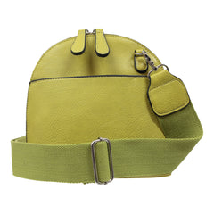 Alive With Style 'Audrey' Shoulder/Cross Body Bag by Sassy Duck in Green-Pink-Sky Blue-Lime Green-White-Jade-Gold-Blue-Saddle Tan-Smoke Grey-Black