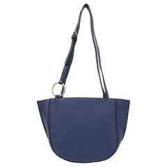 Alive With Style 'Ally' Shoulder Bag by Sassy Duck in Navy-Tan-Sage