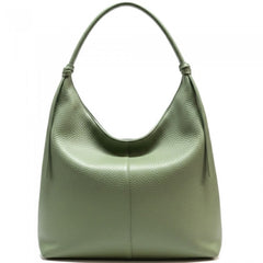 Alive With Style 'Flavia' Italian Leather Shoulder Bag in Lemon-Orange-Cream-White-White/Beige-BrightBlue-LightBlue-Jacaranda-Beige-Green-Fuchsia-Black-Gold-Rose-Red-Sage-Ice Blue