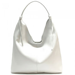 Alive With Style 'Flavia' Italian Leather Shoulder Bag in Lemon-Orange-Cream-White-White/Beige-BrightBlue-LightBlue-Jacaranda-Beige-Green-Fuchsia-Black-Gold-Rose-Red-Sage-Ice Blue