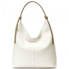 Alive With Style 'Flavia' Italian Leather Shoulder Bag in Lemon-Orange-Cream-White-White/Beige-BrightBlue-LightBlue-Jacaranda-Beige-Green-Fuchsia-Black-Gold-Rose-Red-Sage-Ice Blue