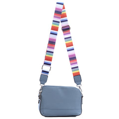 Alive With Style 'Jill' Shoulder/Cross Body Bag by Sassy Duck in Pink-Gold-Blue-Black