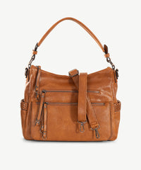 Alive With Style 'Alexa' Shoulder/Cross Body Bag by Sassy Duck in Blue-Tan-Green