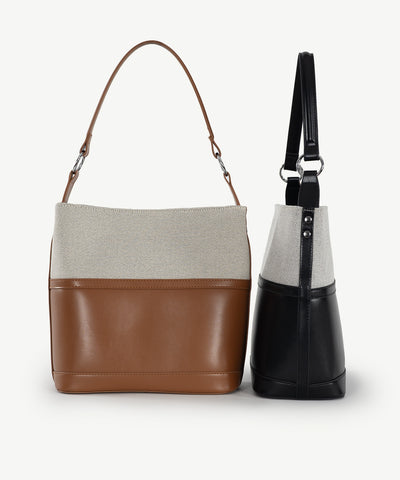 Alive With Style 'Barcelona' Tote/Shoulder Bag by Sassy Duck in Tab/Black