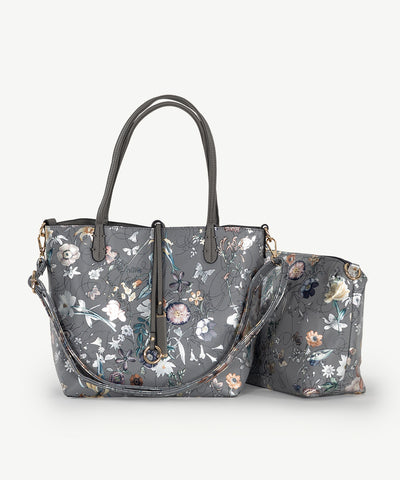 Alive With Style 'Floral Gigi' by Sassy Duck in Grey