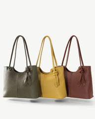 Alive With Style 'Cherie' Shoulder Bag by Sassy Duck in Yellow-Olive-Brown