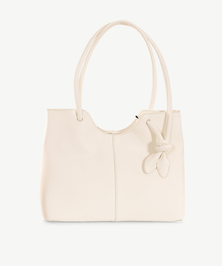 Alive With Style 'Cherie' Shoulder Bag by Sassy Duck in White-Green-Terracotta