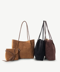 Alive With Style 'Grace' Shoulder Bag/Tote and Cross Body Bag by Sassy Duck in Black-Chocolate-Tan