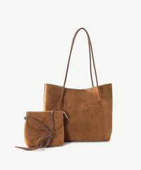 Alive With Style 'Grace' Shoulder Bag/Tote and Cross Body Bag by Sassy Duck in Black-Chocolate-Tan