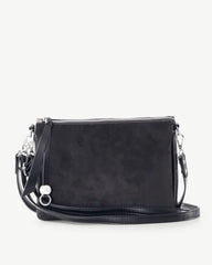 Alive With Style 'Zoe' Shoulder/Cross Body Bag by Sassy Duck in Black-Chocolate-Olive