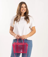 Alive With Style 'Jellybean' Tote/Shoulder Bag by Sassy Duck in Pink-Green-Orange-Blue