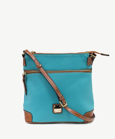 Alive With Style 'Alice' Shoulder/Cross Body Bag by Sassy Duck in Olive-Red-Turquoise-White