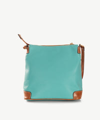 Alive With Style 'Alice' Shoulder/Cross Body Bag by Sassy Duck in Olive-Red-Turquoise-White