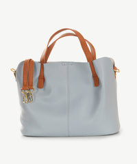 Alive With Style 'Princess' Handbag/Shoulder Bag by Sassy Duck in Aqua-Green-Taupe