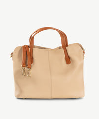 Alive With Style 'Princess' Handbag/Shoulder Bag by Sassy Duck in Aqua-Green-Taupe