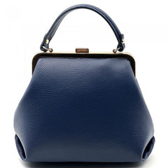Alive With Style 'Adelina' Italian Leather Handbag/Shoulder Bag in Pink-SoftOrange-Black-Cream-IceBlue-Sage-Blue-Navy-Denim-Brown-Tan-LightBrown-Orange-Wine-DarkBrown-DarkTaupe-Olive