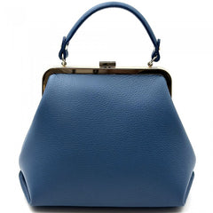 Alive With Style 'Adelina' Italian Leather Handbag/Shoulder Bag in Pink-SoftOrange-Black-Cream-IceBlue-Sage-Blue-Navy-Denim-Brown-Tan-LightBrown-Orange-Wine-DarkBrown-DarkTaupe-Olive