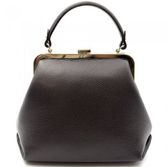 Alive With Style 'Adelina' Italian Leather Handbag/Shoulder Bag in Pink-SoftOrange-Black-Cream-IceBlue-Sage-Blue-Navy-Denim-Brown-Tan-LightBrown-Orange-Wine-DarkBrown-DarkTaupe-Olive