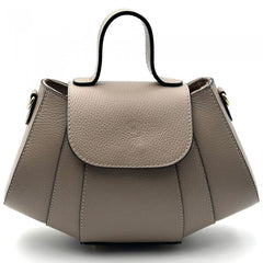 Alive With Style 'Ventara' Leather Handbag/Shoulder Bag/Cross Body Bag in Cream/Beige-Orange-Cream-Cream/Brown-White-Navy-LtBlue-Beige-Tan-Lemon-Black-Nude-Pink-Sage-Green-DarkBrown-Black/DrkBrown-Wine-DrkBrown-Blue/Navy-Beige/Black