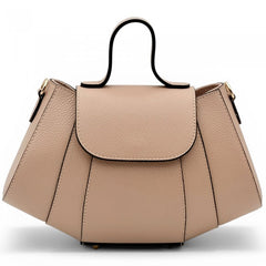 Alive With Style 'Ventara' Leather Handbag/Shoulder Bag/Cross Body Bag in Cream/Beige-Orange-Cream-Cream/Brown-White-Navy-LtBlue-Beige-Tan-Lemon-Black-Nude-Pink-Sage-Green-DarkBrown-Black/DrkBrown-Wine-DrkBrown-Blue/Navy-Beige/Black