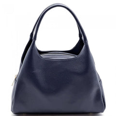 Alive With Style 'Giulia' Leather Handbag/Shoulder Bag/Cross Body Bag in Red-Cream-White-Navy-LtBlue-Beige-Lemon-Black-Nude-Pink-Taupe-Green