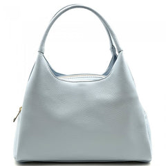 Alive With Style 'Giulia' Leather Handbag/Shoulder Bag/Cross Body Bag in Red-Cream-White-Navy-LtBlue-Beige-Lemon-Black-Nude-Pink-Taupe-Green