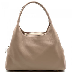 Alive With Style 'Giulia' Leather Handbag/Shoulder Bag/Cross Body Bag in Red-Cream-White-Navy-LtBlue-Beige-Lemon-Black-Nude-Pink-Taupe-Green
