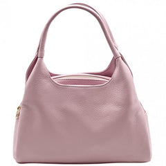 Alive With Style 'Giulia' Leather Handbag/Shoulder Bag/Cross Body Bag in Red-Cream-White-Navy-LtBlue-Beige-Lemon-Black-Nude-Pink-Taupe-Green