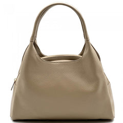 Alive With Style 'Giulia' Leather Handbag/Shoulder Bag/Cross Body Bag in Red-Cream-White-Navy-LtBlue-Beige-Lemon-Black-Nude-Pink-Taupe-Green