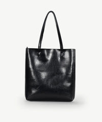 Alive With Style 'Rio' Leather Tote/Shoulder Bag by Sassy Duck in Black-Red-Tan