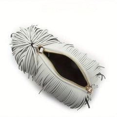 Alive With Style 'Doggy' Shoulder/Cross Body Bag in White-Pink-Black