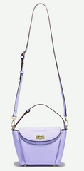 Alive With Style 'Cyan' Leather Handbag/Shoulder Bag in Brown-Blue-Black