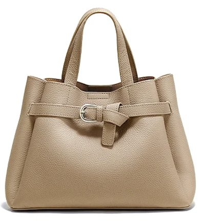 Alive With Style 'Carol' Leather Handbag/Shoulder Bag/Cross Body Bag in Cream-Black-Tan-Beige