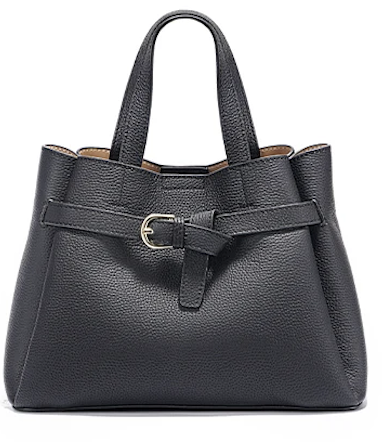 Alive With Style 'Carol' Leather Handbag/Shoulder Bag/Cross Body Bag in Cream-Black-Tan-Beige