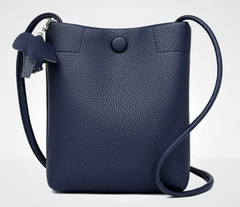 Alive With Style 'Heather' Leather Shoulder/Cross Body Bag in Green-Red-Black-Navy-Cream