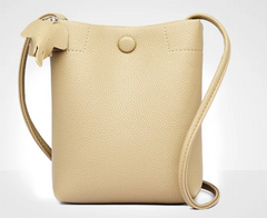 Alive With Style 'Heather' Leather Shoulder/Cross Body Bag in Green-Red-Black-Navy-Cream