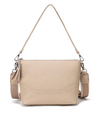 Alive With Style 'Bobby' Shoulder/Crorss Body Bag in Black-Green-Purple-Red-Navy-Cream