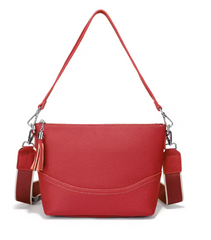 Alive With Style 'Bobby' Shoulder/Crorss Body Bag in Black-Green-Purple-Red-Navy-Cream