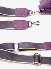 Alive With Style 'Bobby' Shoulder/Crorss Body Bag in Black-Green-Purple-Red-Navy-Cream