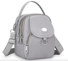 Alive With Style 'Benny' Shoulder/Cross Body Bag in Black-Navy-Grey-Pink-Mint-Chocolate