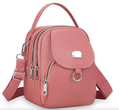 Alive With Style 'Benny' Shoulder/Cross Body Bag in Black-Navy-Grey-Pink-Mint-Chocolate